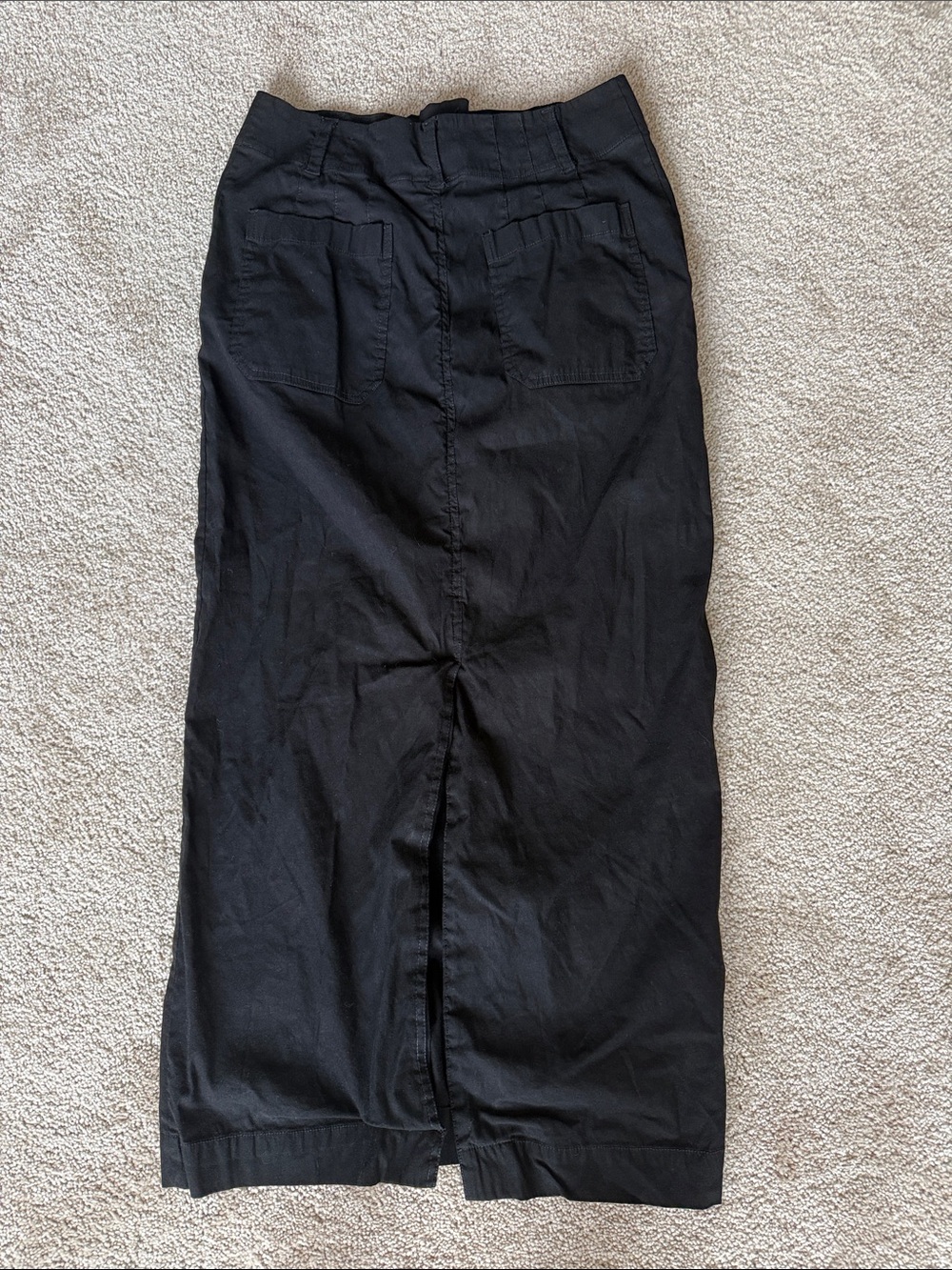 Maeve Anthropologie The Collette Maxi Skirt Black - Picture 4 of 7